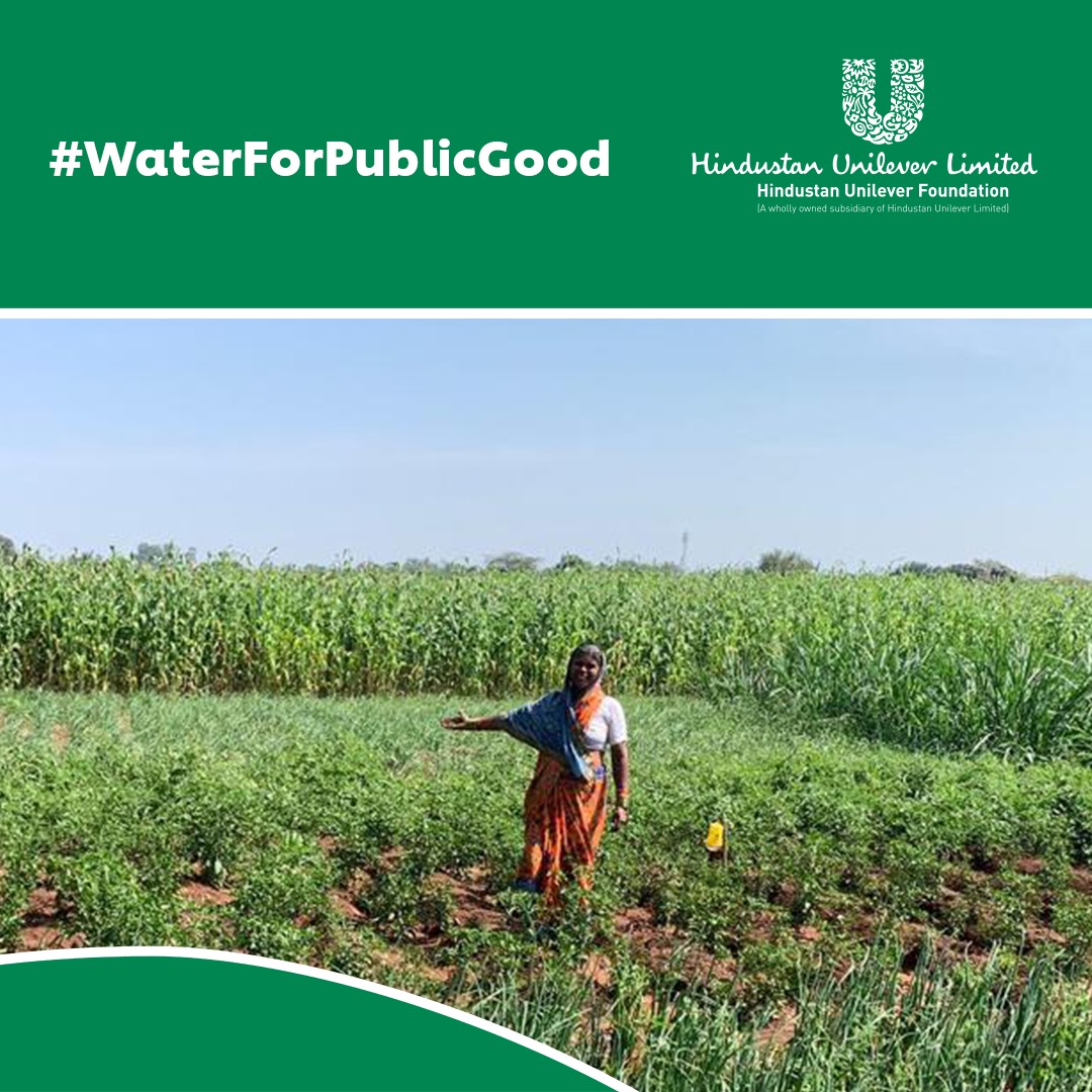 We have been driving #WaterEfficiency and water conservation in drought-susceptible #Osmanabad #Marathwada with @sspindia. 

The impact:  

✅Empowered #women farmers👩‍🌾
✅More #Water💧
✅Better Nutrition🌾
✅Enhanced income ₹

Committed to #JalAajAurKal through #HUF.