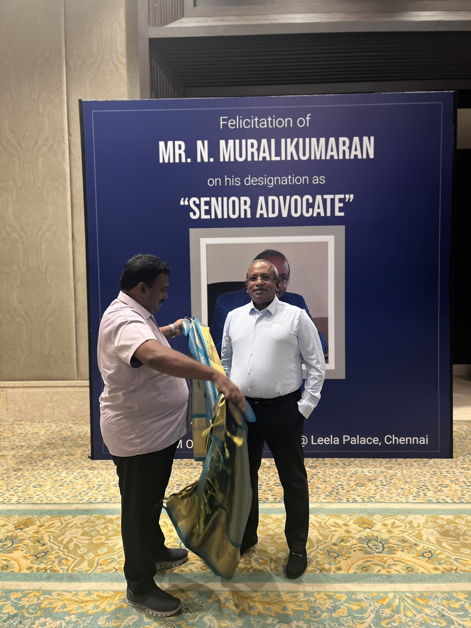 C.Rajashekaran on X Congratulated Senior Advocate Mr.N.MuraliKumaran wished him the best. Infact he is the First in Our Family to be designated as Senior Counsel. May god bless him. https t FpHiKTz...