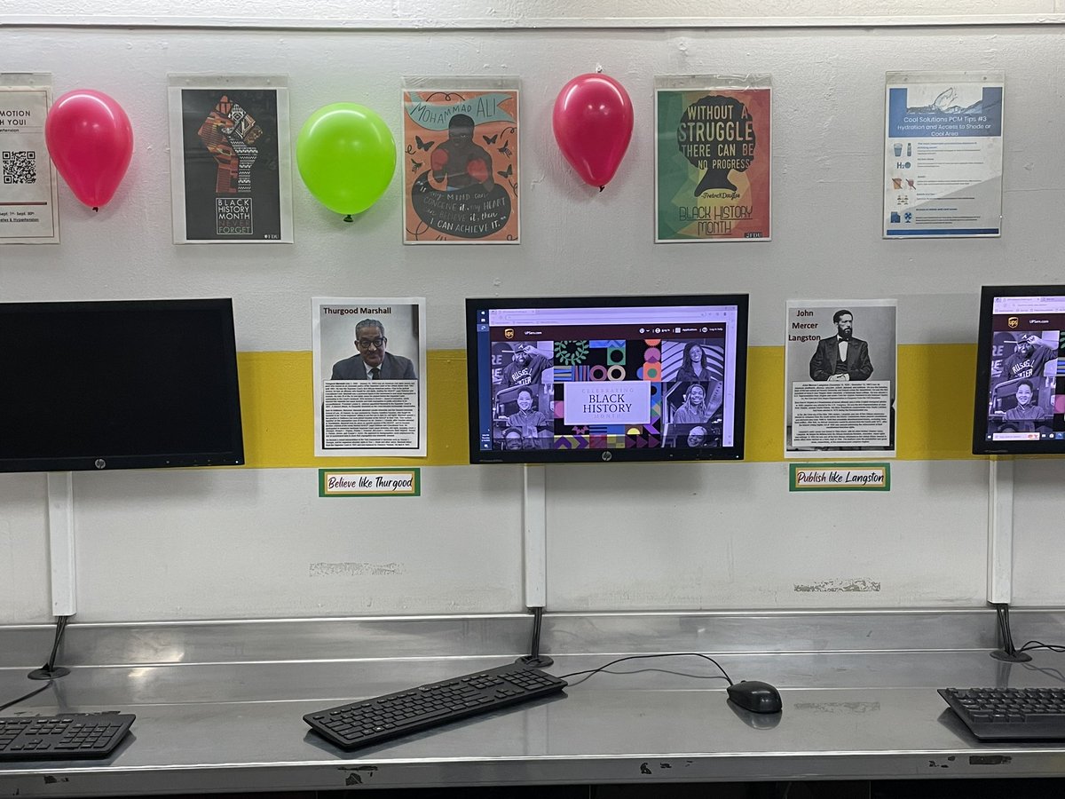 #BlackHistoryMonth at Earth City.💪🏾 Nice job with the decorations and info posters <a href="/NinjaCPRecruits/">Berner's UPS Showcase</a> 🔥🙌🏾🔥<a href="/koltensmith10/">Kolten Smith</a> <a href="/Dsm1dawWilson/">David Wilson</a> <a href="/HRGalindoUPSers/">Luis</a> <a href="/JeffStVerna/">Verna Burns</a> <a href="/H0lly1124/">Holly Rogers</a> @DerrickHagens <a href="/Bettyflame/">__________</a> <a href="/taycam96/">Taylor</a>