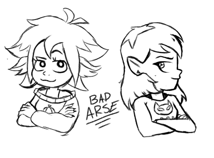 Razeee レイズ on Twitter "Daily Amity 27! BAD ARSE. TheOwlHouse 