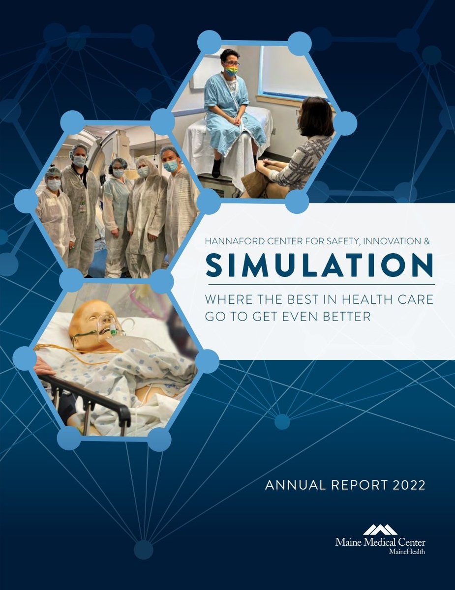 Mike Shepherd (@mikeinme) on Twitter photo I'm happy to share <a href="/MMCSimulation/">Hannaford Simulation Center @ Maine Medical Center</a>'s 2022 #AnnualReport! Click the link to see how we are advancing #healthcare #simulation & <a href="/MaineHealth/">MaineHealth</a>'s #vision of "working together so our communities are the healthiest in America!
mainehealth.org/-/media/Maine-… I'm happy to share <a href="/MMCSimulation/">Hannaford Simulation Center @ Maine Medical Center</a>'s 2022 #AnnualReport! Click the link to see how we are advancing #healthcare #simulation & <a href="/MaineHealth/">MaineHealth</a>'s #vision of "working together so our communities are the healthiest in America!
mainehealth.org/-/media/Maine-…