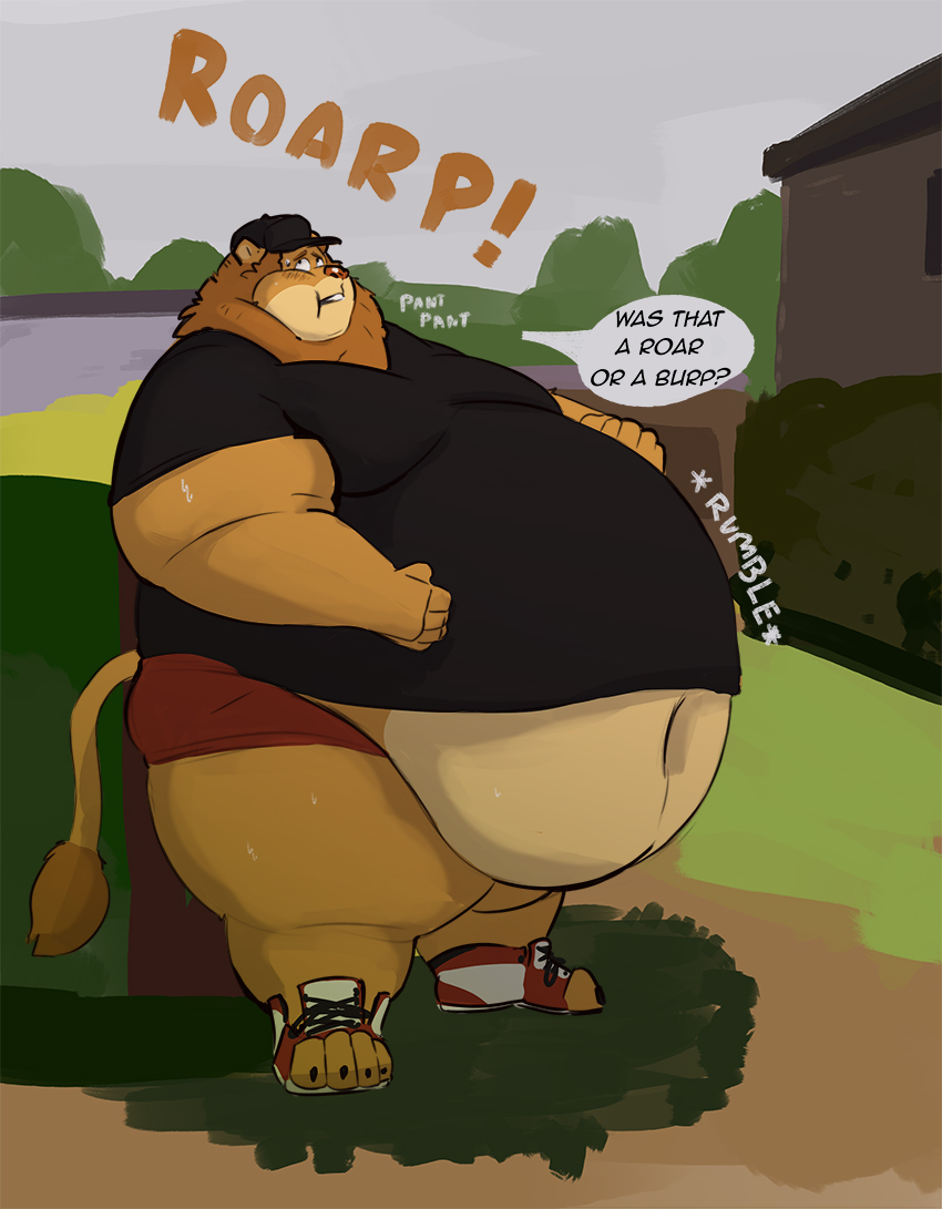 Was that a roar or a burp?