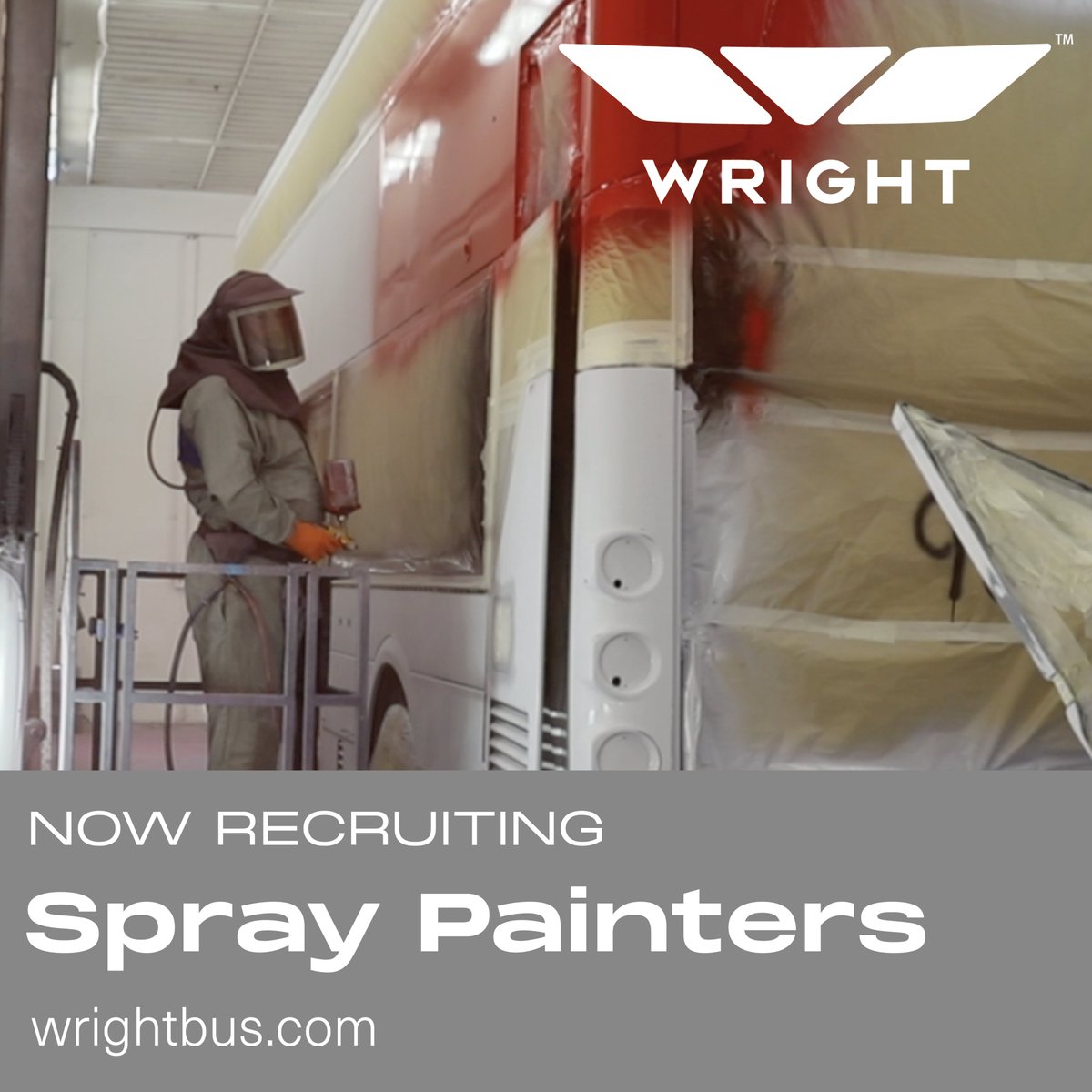 Wright_bus's tweet photo. Wrightbus | Recruiting | Spray Painters
Apply online:
https://t.co/Tao4Ihk8S0
#wrightbus #recruiting #spraypainters https://t.co/GEORefnFIm