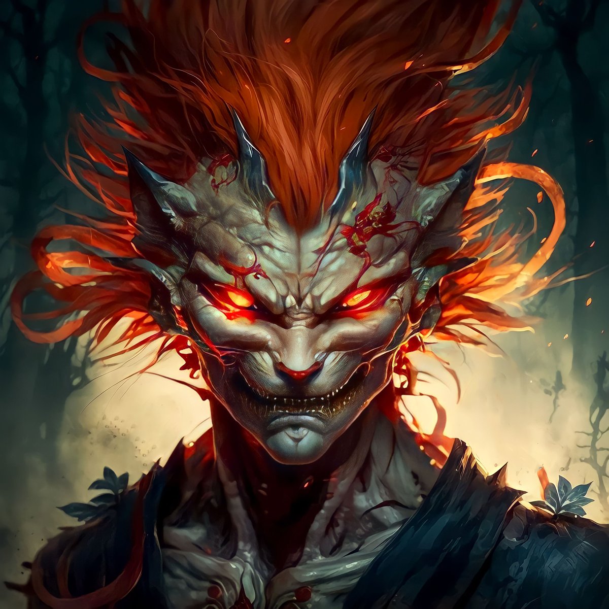 MythsLegend_NFT's tweet photo. New to the collection. The Nogitsune demon a type of Japanese Kitsune 🦊. Known to be a trickster and has the ability to poses humans👹. https://t.co/aYiQKezzah
#mythslegends #cnft #CardanoNFT #cardano #jpgstore #nogitsune #kitsune #demonnft #japaneseFolklore https://t.co/w8RrhluZ2Z