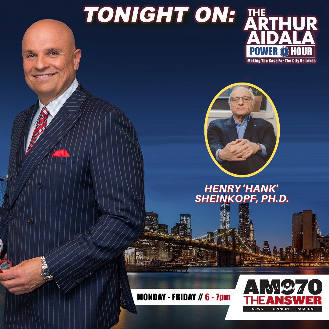 LIVE on THE ARTHUR AIDALA POWER HOUR radio show with the amazing HANK @HSheinkopf 

Talking politics and New York tonight.
THANK YOU HANK!

am970theanswer.com/radioshow/the-…