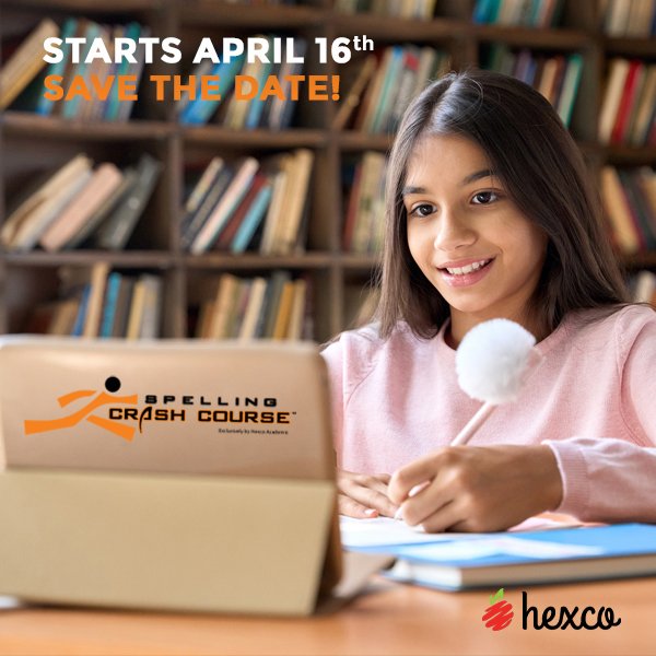 hexco's tweet image. 🐝SAVE THE DATE! #spellingbee #spellingcoach 🏆