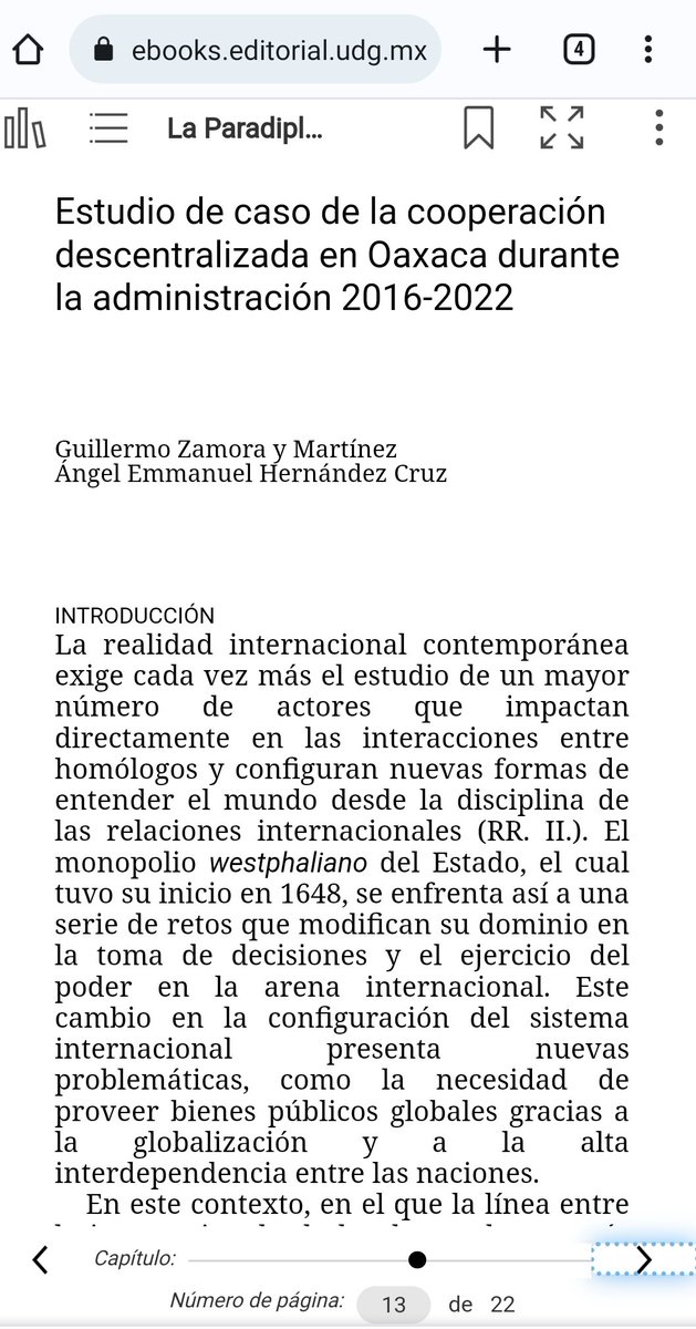 Memo_Zamora's tweet photo. Un honor participar como coordinador y coautor del libro "La Paradiplomacia en México; casos de éxito" En el se encuentra mi experiencia del "Más Oaxaca en el Mundo y Más Mundo en Oaxaca" pueden leerlo en línea! https://t.co/3s6woHMma9 Gracias Dr. @rayfreddy y Dr. Añorve por todo https://t.co/l2UOqARj9f