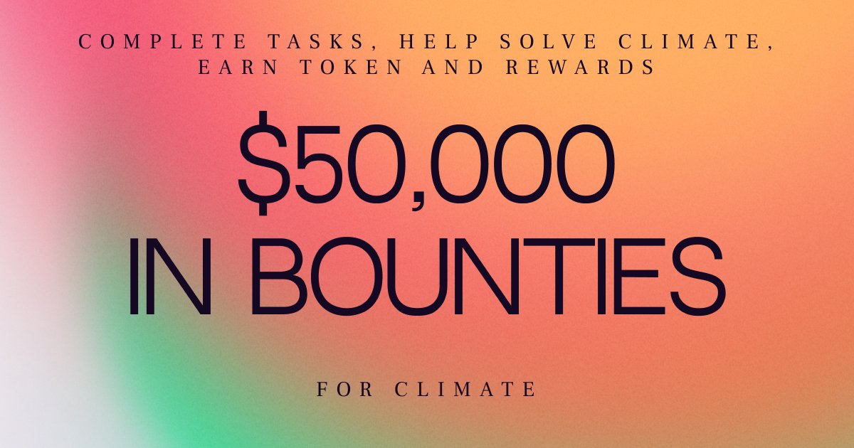 lighthouse_ftw's tweet image. Exciting news! Announcing our $50k bounty board to support the development of our 17 cohorts in the recent ReFi grant pool supported by @0xPolygon @CeloOrg @bobanetwork @ReFiDAOist. 

Don't miss out on this opportunity to get involved in the ReFi industry: future.quest/bounties