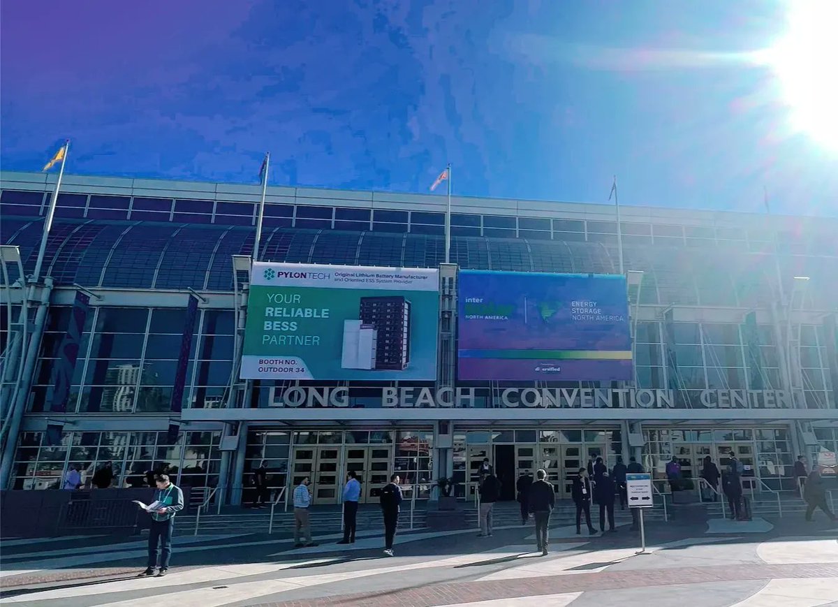planxai's tweet photo. #Intersolar &amp; #EnerrgyStorage in N.America! The #energy &amp; #sustainability transition is in full swing, creating innovative solutions for commercial &amp; residential applications, from energy management(EMS) to defect detectors. Lots of untapped potential for #IoT &amp; #AI #innovation! https://t.co/b69BGjVPtM