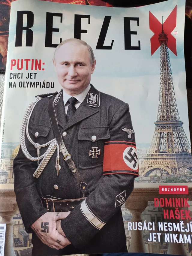 Czech magazine cover