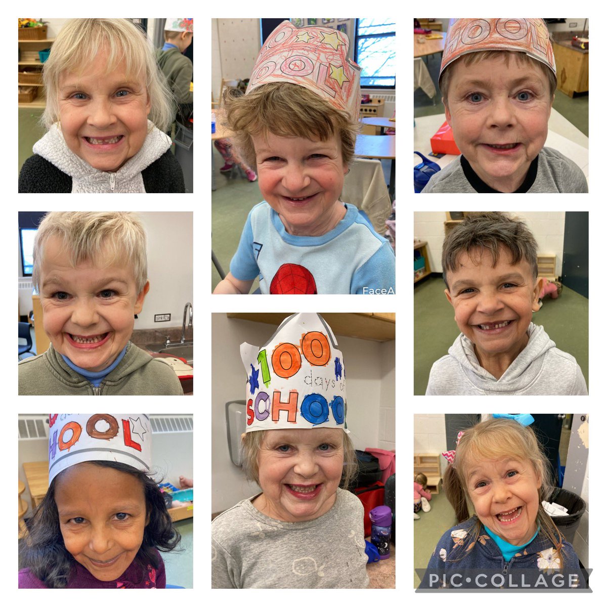 Ok, I did manage to get a picture of these 100 year old Kinders! The biggest belly laughs of the day when they saw these!! #whenigrowup 🙊😆🧓🏽👵🏽 @RenniesRiver