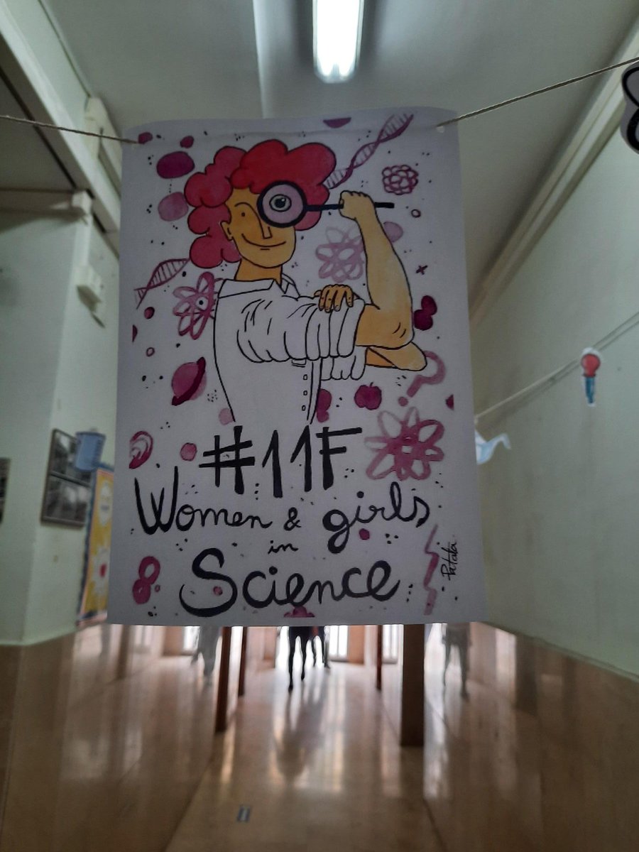 marilomm7's tweet photo. Fantástica semana de la mujer y la ciencia en colegio Jardín y Martí Sorolla @GrupoSorollaEdu 
Charlas con investigadoras, escape-room sobre mujeres científicas, feria de experimentos... y la reflexión sobre la importancia de mostrar referentes femeninos en STEM #nomorematildas https://t.co/nf7G1sQOyR