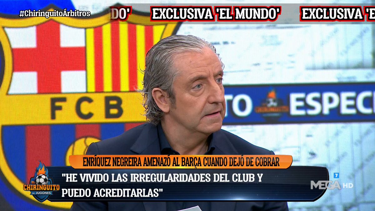 elchiringuitotv's tweet photo. 🔥 VENTE A MEGA 🔥
🔥 VENTE A MEGA 🔥
🔥 VENTE A MEGA 🔥
💥 Tras el #EspecialJugones...
📺 ¡Arraaanca #ChiringuitoÁrbitros con @jpedrerol en MEGA! https://t.co/YvdaeWS5S3