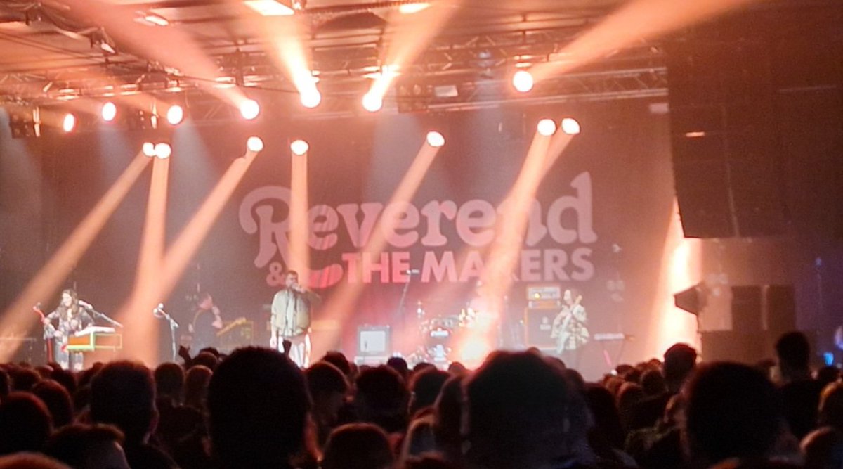 Belter of a gig as always @Reverend_Makers #revarmy