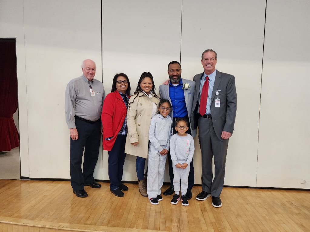 Congratulations 🎉 to <a href="/Freeport_Int/">Freeport Intermediate</a> Principal <a href="/DrJarrettJ/">Dr. Jarrett Johnson</a> for being named <a href="/BrazosportISD/">Brazosport ISD</a> 2022-2023 District Secondary Principal of the Year! We're so proud of you Dr. J! #BISDFamily