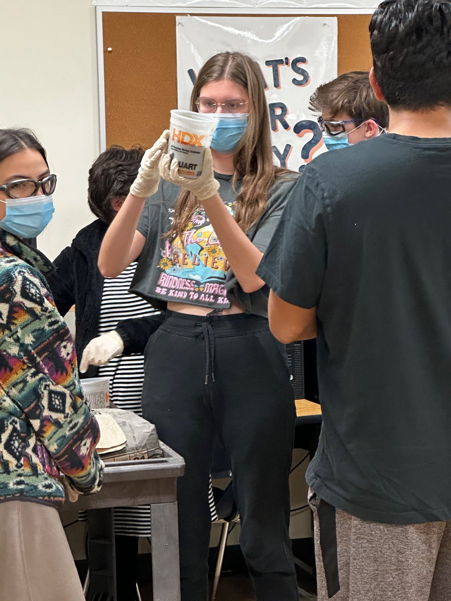 Building concrete beams in Civil Engineering class! Many thanks to Skip Notte &amp; Tony Miller from <a href="/TheDewberryWay/">Dewberry</a> for this awesome experience. We’ll test our work in a few weeks &amp; see which students created the strongest beams. Stay tuned! #cteworks #ctemonth #cmscte #futureready