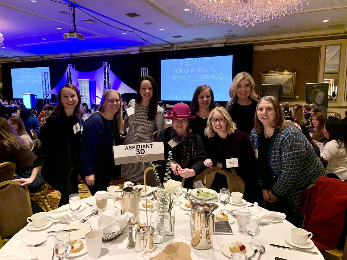 <a href="/AspiriantNews/">Aspiriant</a> is proud to sponsor <a href="/TEMPOMilwaukee/">TEMPO</a> 33rd Annual Mentor Awards! Worth braving the snowstorm to celebrate mentorship in our community!