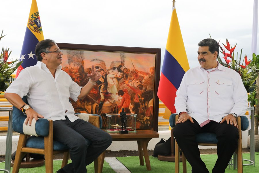 Vicepresidencia Vzla (@vicevenezuela) on Twitter photo #AsíLoDijo || Presidente <a href="/petrogustavo/">Gustavo Petro</a>: La relación de Venezuela y Colombia nunca debió ser suspendida.
#16Feb
Más detalles aquí: bit.ly/3IuvhYe #AsíLoDijo || Presidente <a href="/petrogustavo/">Gustavo Petro</a>: La relación de Venezuela y Colombia nunca debió ser suspendida.
#16Feb
Más detalles aquí: bit.ly/3IuvhYe