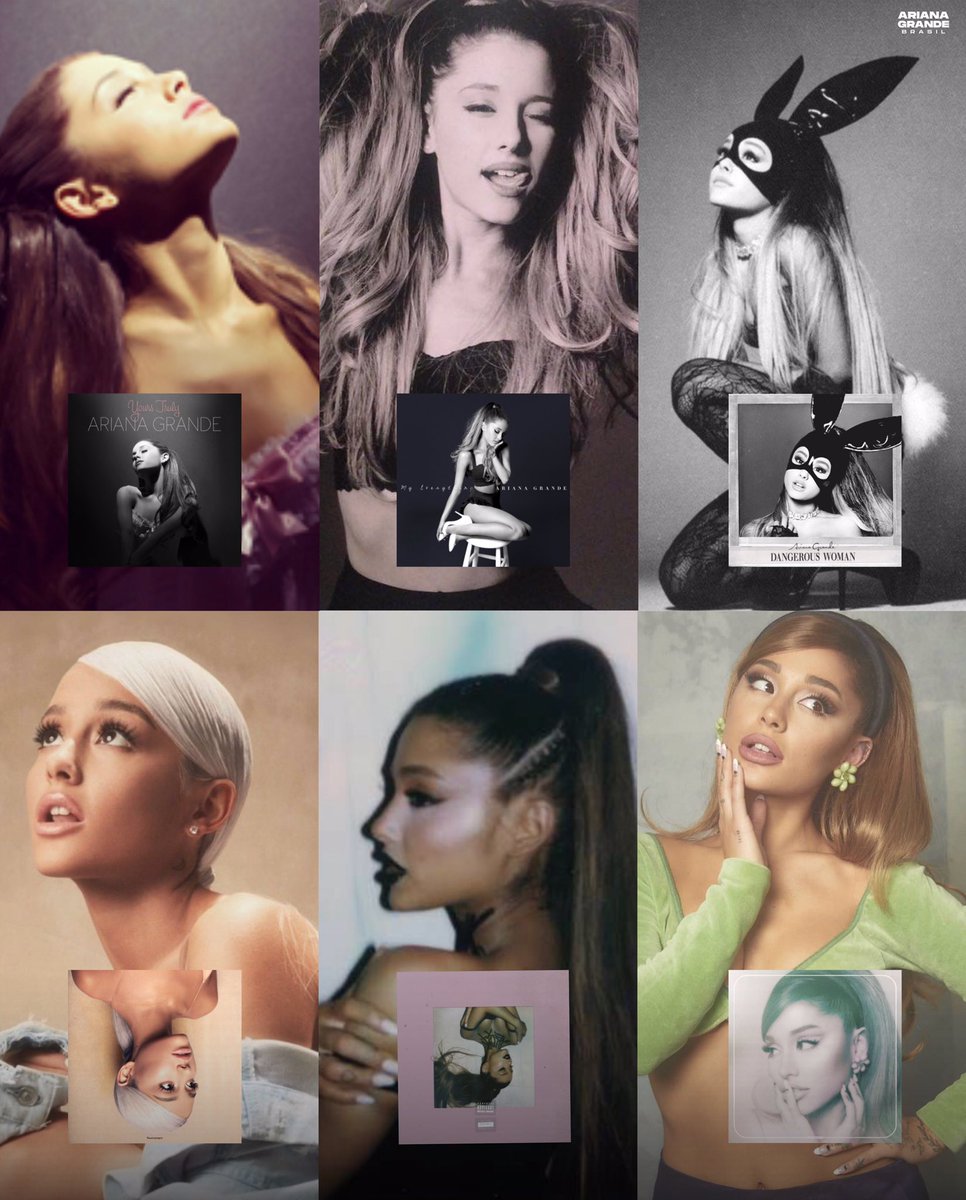 arianagrandebr's tweet photo. DEBATE: Qual é o melhor álbum da Ariana Grande? Justifique. https://t.co/nCtbNS34Gj