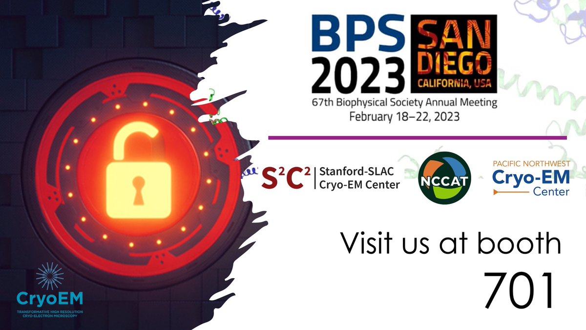 edward_eng's tweet photo. Going to the #bps2023 meeting of @BiophysicalSoc?
Visit the @NIH_CommonFund Transformative High-Resolution Cryo-Electron Microscopy National Centers for #CryoEM at booth 701.
Broadening access to high-resolution cryo-electron microscopy and tomography - https://t.co/fZ1mFj3H77 https://t.co/8tExiiV0SX