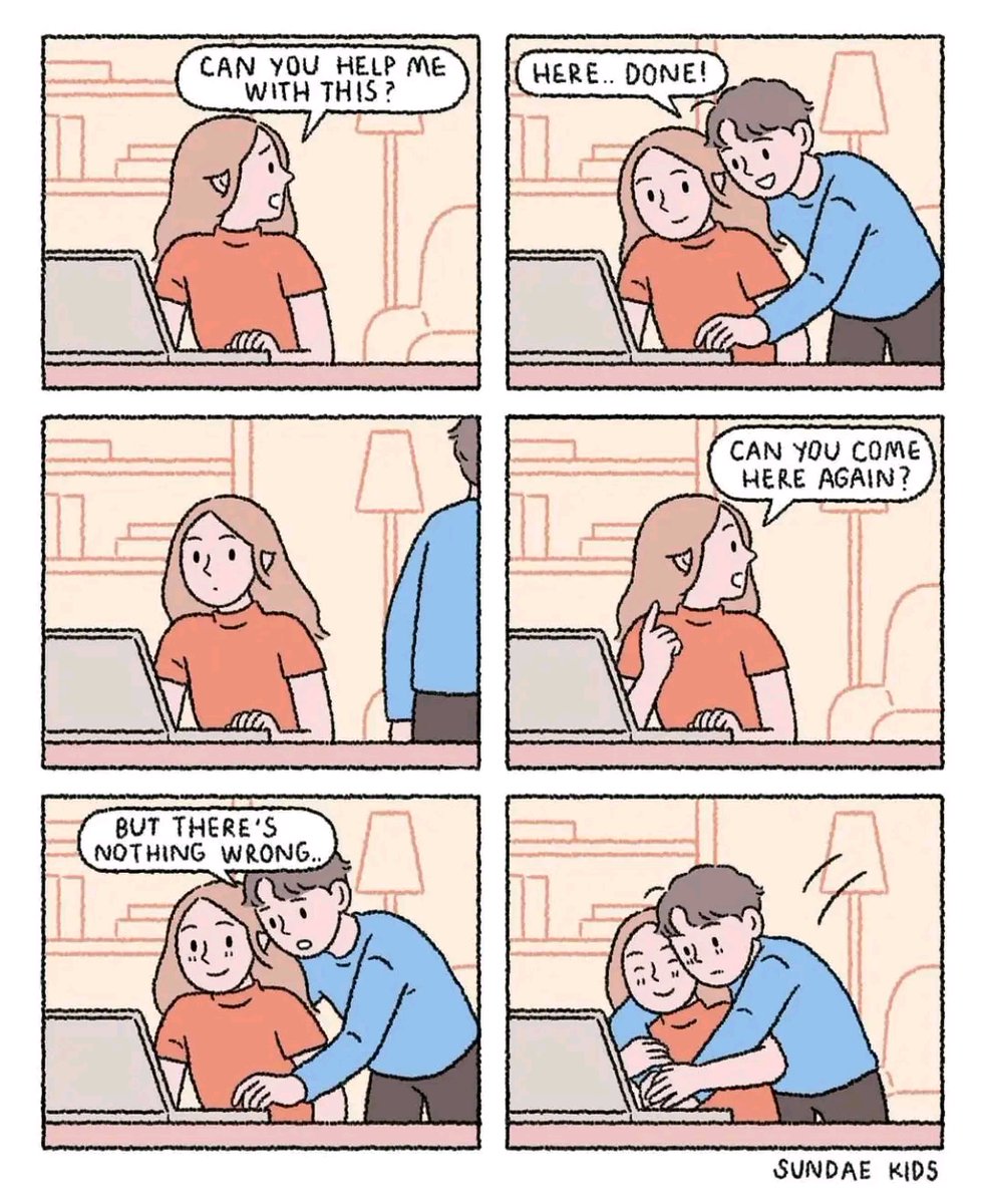 WholesomeMeme's tweet photo. Comic by @sundaekids_ https://t.co/8Pi7M76B7u