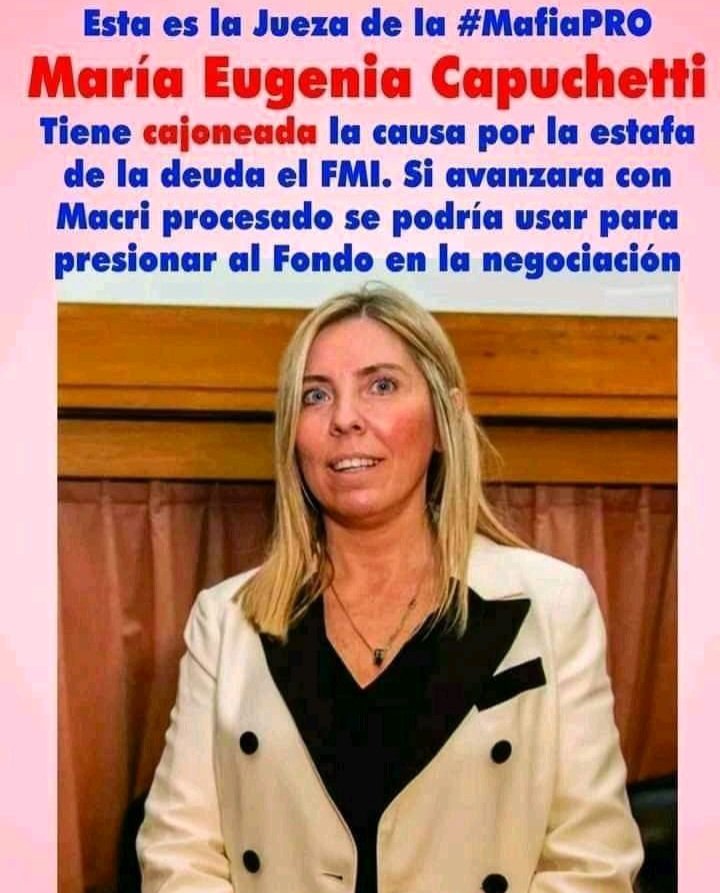 #PoderJucialCorrupto
#TodosALaMesa
A Capuchetti se la recusó por el magnicidio  pero la jueza macrista no quiere irse para q no aparezcan los verdaderos culpables.
'Todo tiene que ver con todo'