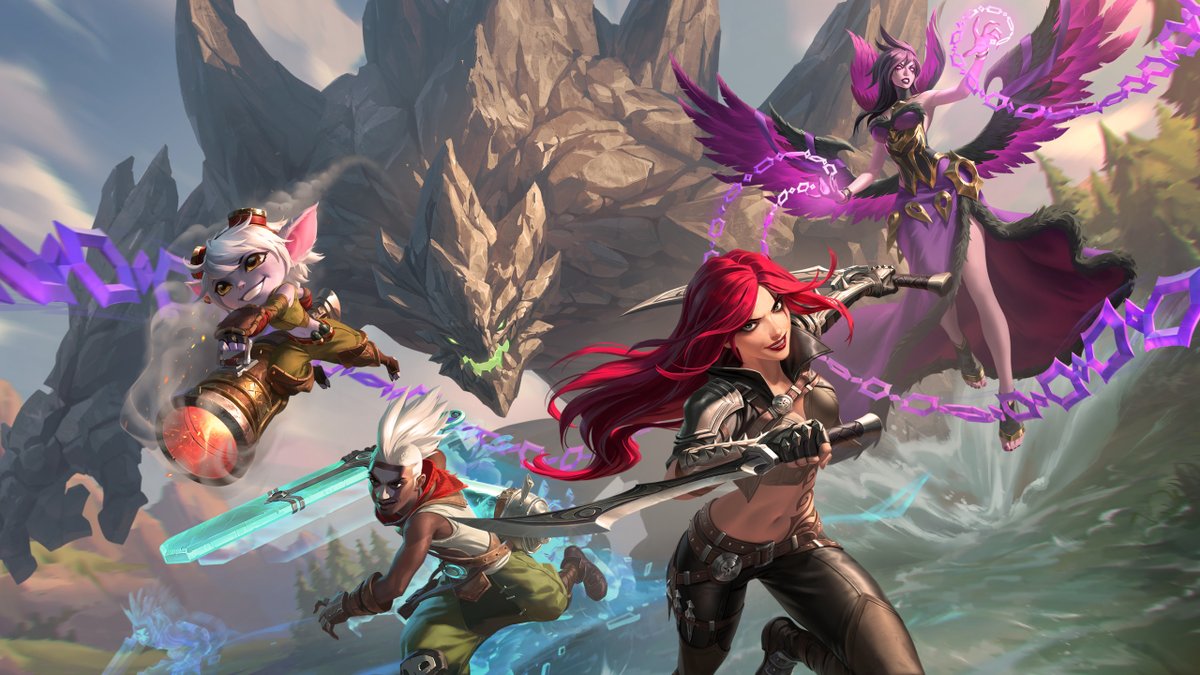 SkinSpotlights on Twitter "1440p new promo art from the Riot Client."