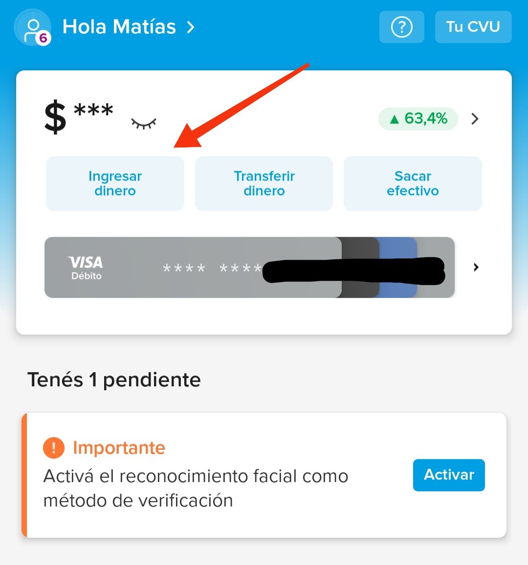 GalleFernandezN's tweet photo. Tw es servicio. Para todos los q tienen fondos en @NaranjaX y no pueden usarlos porq la app NO ESTÁ FUNCIONANDO (algo recurrente). Pueden usar la opción de "ingresar dinero" desde mercadopago y una vez ahí mover los fondos a donde deseen. ⏬ https://t.co/UHmiEFZ2u9