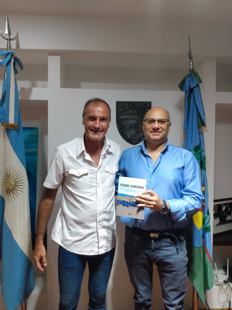 Con Andrés Reino, Intendente de Balcarce!!!