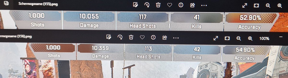 93Magician's tweet photo. First time tracking in #FireRange with the new dummies #ApexLegends #Nemesis yeah there is room to improve but im not dissapointed tbh. https://t.co/NUeY0uLe1C