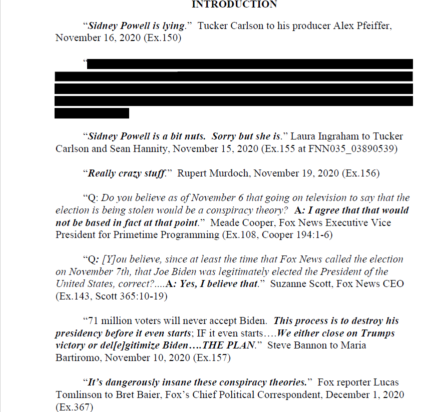 ErikWemple on Twitter "Huge day in the Dominion Voting Systems v. Fox