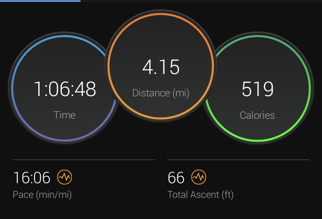 grunner01's tweet image. My walk-run earlier this afternoon, I walked out and ran back. Still taking it easy but this is progress. #walking #running #walkrun #PostCovidExercise #StayHealthy