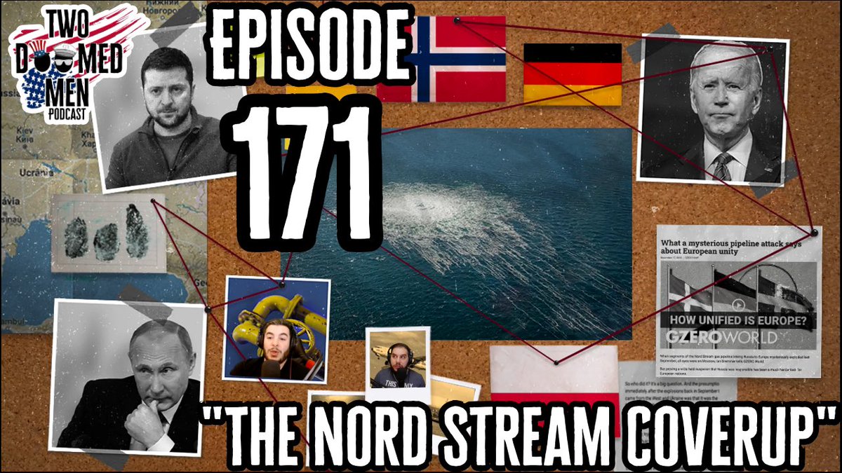 Scagz89's tweet photo. Coming up at 8pm ET on YouTube:

We give our thoughts on how the "UFO" stories from the past week are most likely a coverup/distraction from the Seymour Hersh whistleblower article laying out how the U.S destroyed the Nord Stream pipeline between Russia & Germany

https://t.co/Nwl0zVry0O