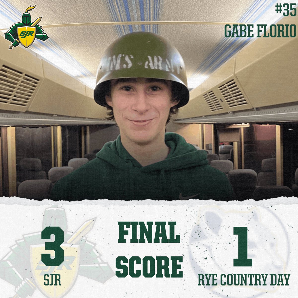 🔰 GREEN KNIGHTS WIN🔰

The Green Knights finish out the regular season with a W!

🚨: Hughes, Tobin, Perrone

🍏: Perrone, Kondratowicz, Chang

🥅: Florio: 17 saves

Round one of states is on Sunday against Frisch.

#WeAreSJR🔰