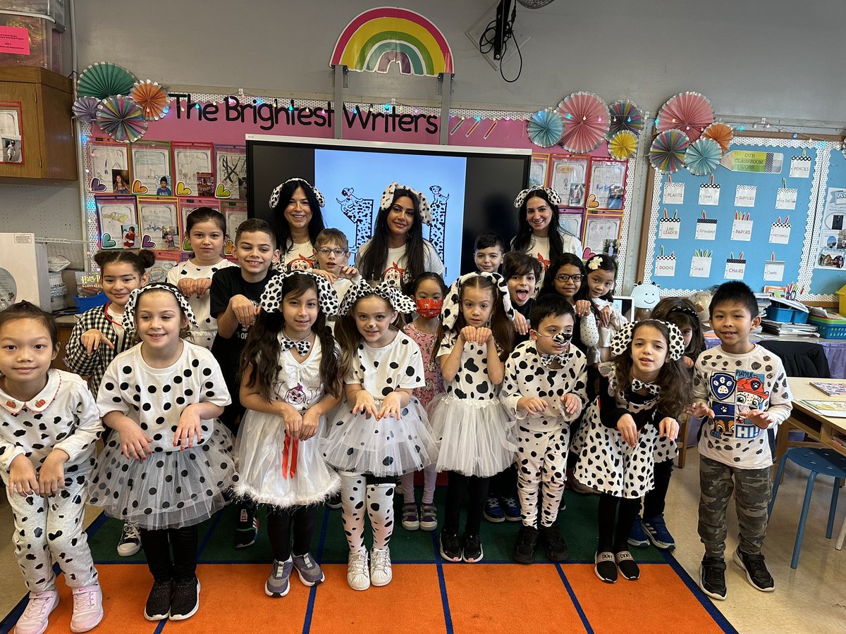 ps50si's tweet image. The celebration continues as 2-105 celebrates day 101 with a Dalmatian theme (of course!) 😜 101 days smarter at #ps50