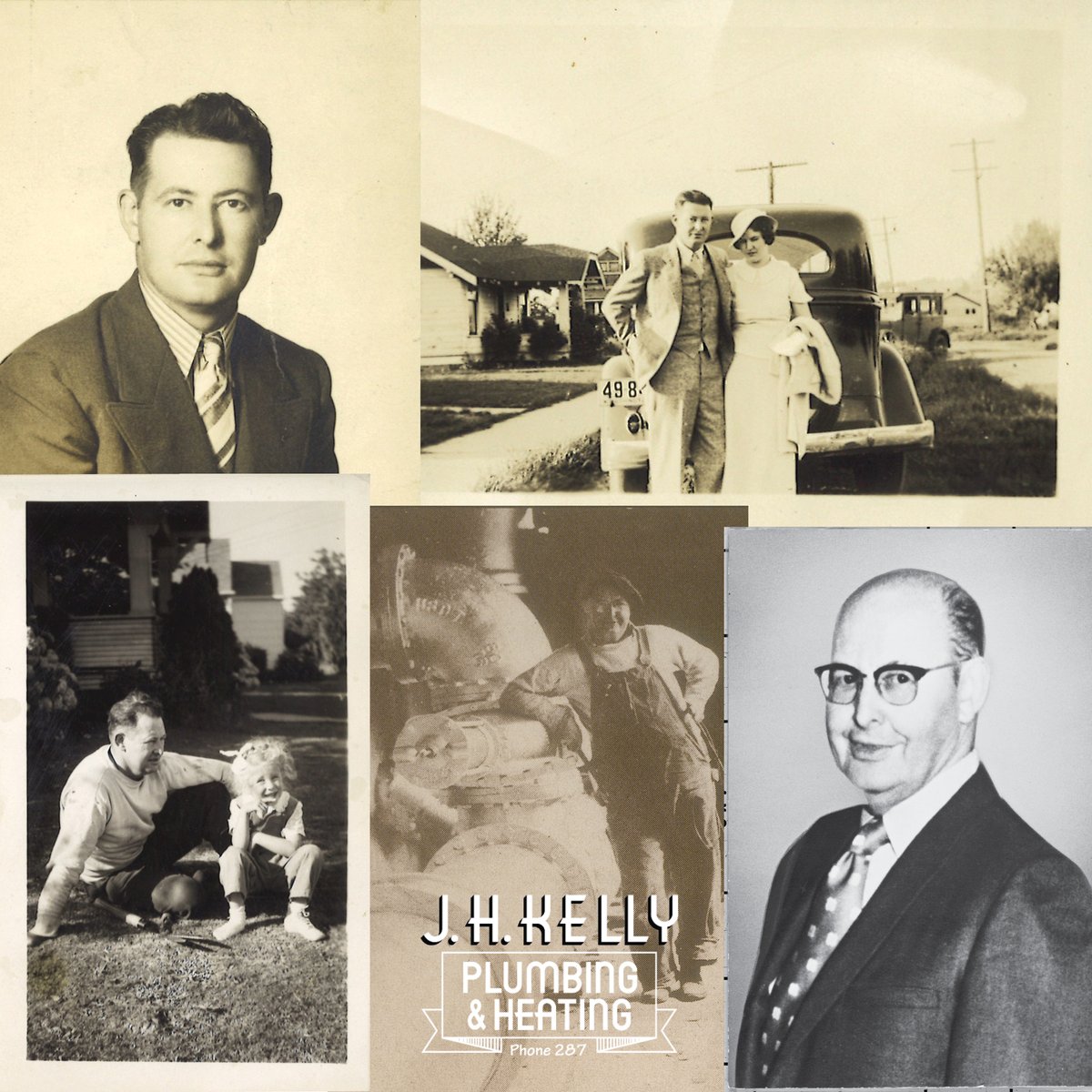 THROWBACK THURSDAY 🍀 
READ OUR STORY ON OUR FACEBOOK PAGE facebook.com/JHKelly1923 
 
Continue to learn more JHK history with next week's installment of Throwback Thursday! 🍀