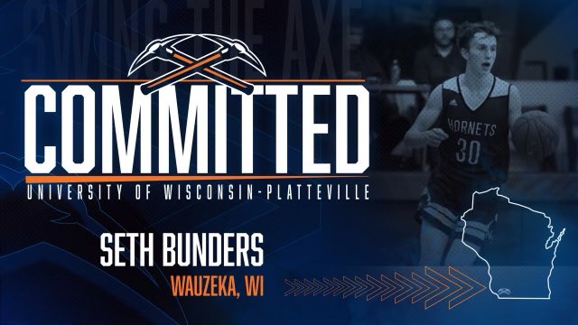 BundersSeth's tweet photo. I’m excited to announce that I have decided to continue my basketball and academic career with @CoachJeffGard and the rest of the coaching staff at UW-Platteville! I’m grateful for the opportunity to continue my passion! #pioneers https://t.co/3tKdWgiOQD