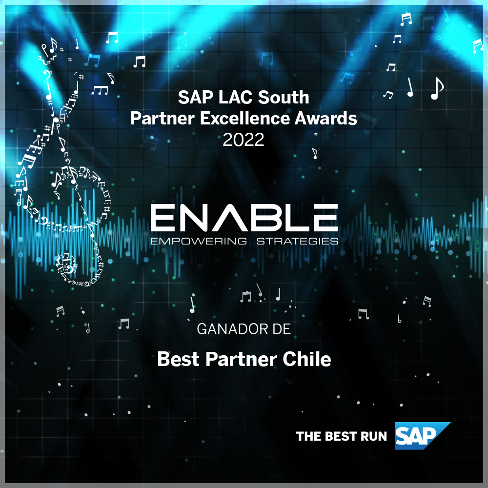 Estamos orgullosos de compartir con nuestra red que el día de hoy en el evento de SAP PKOM, obtuvimos el reconocimiento “Best Partner Chile”. Agradecemos a cada uno de nuestros colaboradores, proveedores y clientes por la confianza. ¡Vamos por más logros! #bestpartner #SAPPKOM
