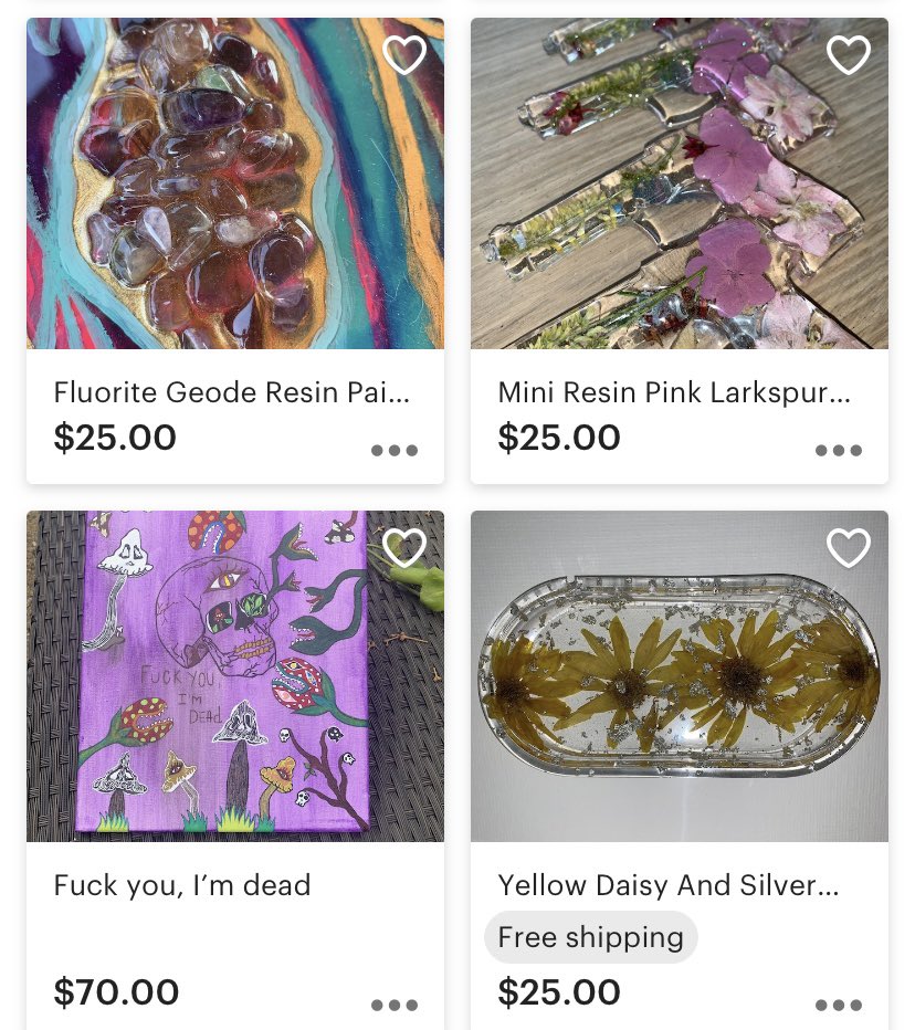GypsyGoddess25's tweet photo. Come shop my flower trays all available on my Etsy shop @taylorkleinsart #taylorkleinsart #flowertrays #resinart #artist #dallastxartist #etsyartist #etsysellers #etsyshop https://t.co/qF4AKjjr5H