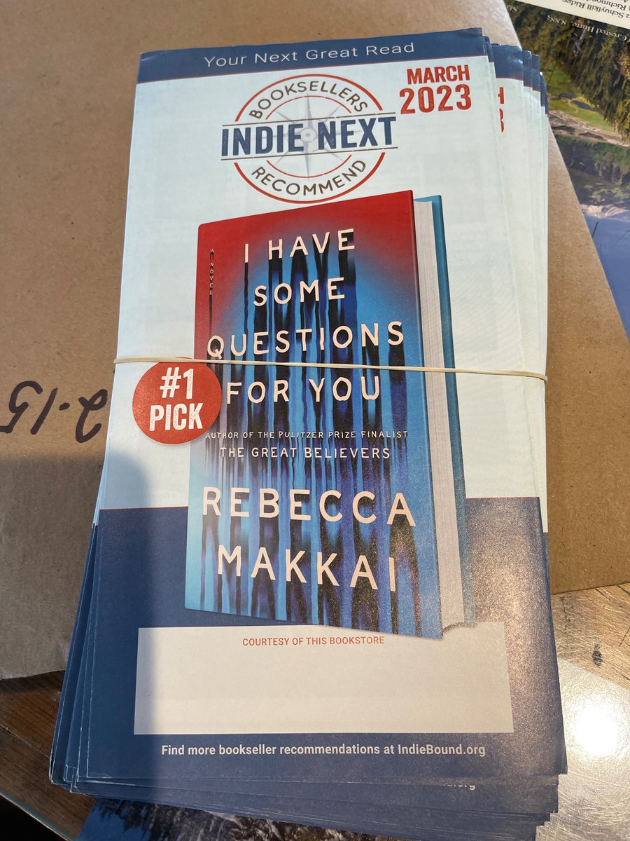 Arvin Ram (@arvinram1) on Twitter photo Many well wishes to <a href="/rebeccamakkai/">Rebecca Makkai is No Longer on This Platform</a> ! Her interview in NYT By the Book AND her Indie Next Pick tells you what I’ve known for a while—her new book rocks! Catch her at <a href="/MtnWords/">The Mountain Words Literary Festival</a> this May! Many well wishes to <a href="/rebeccamakkai/">Rebecca Makkai is No Longer on This Platform</a> ! Her interview in NYT By the Book AND her Indie Next Pick tells you what I’ve known for a while—her new book rocks! Catch her at <a href="/MtnWords/">The Mountain Words Literary Festival</a> this May!