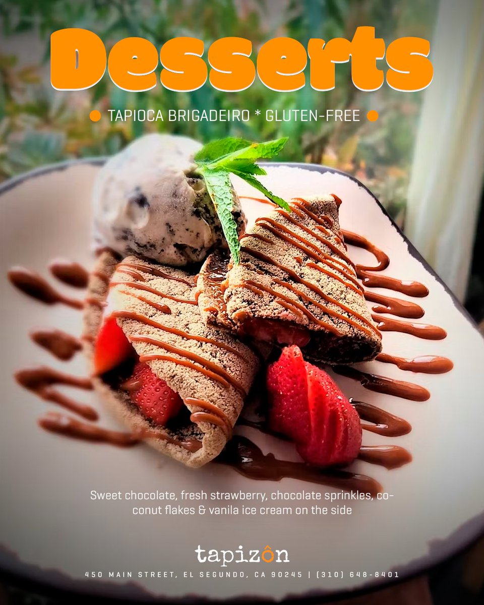 tapizonBarRes's tweet photo. Our most ordered dessert 🤤

#dessert #restaurant #food #foodie #lax #elsegundo https://t.co/m6ATVagHR7