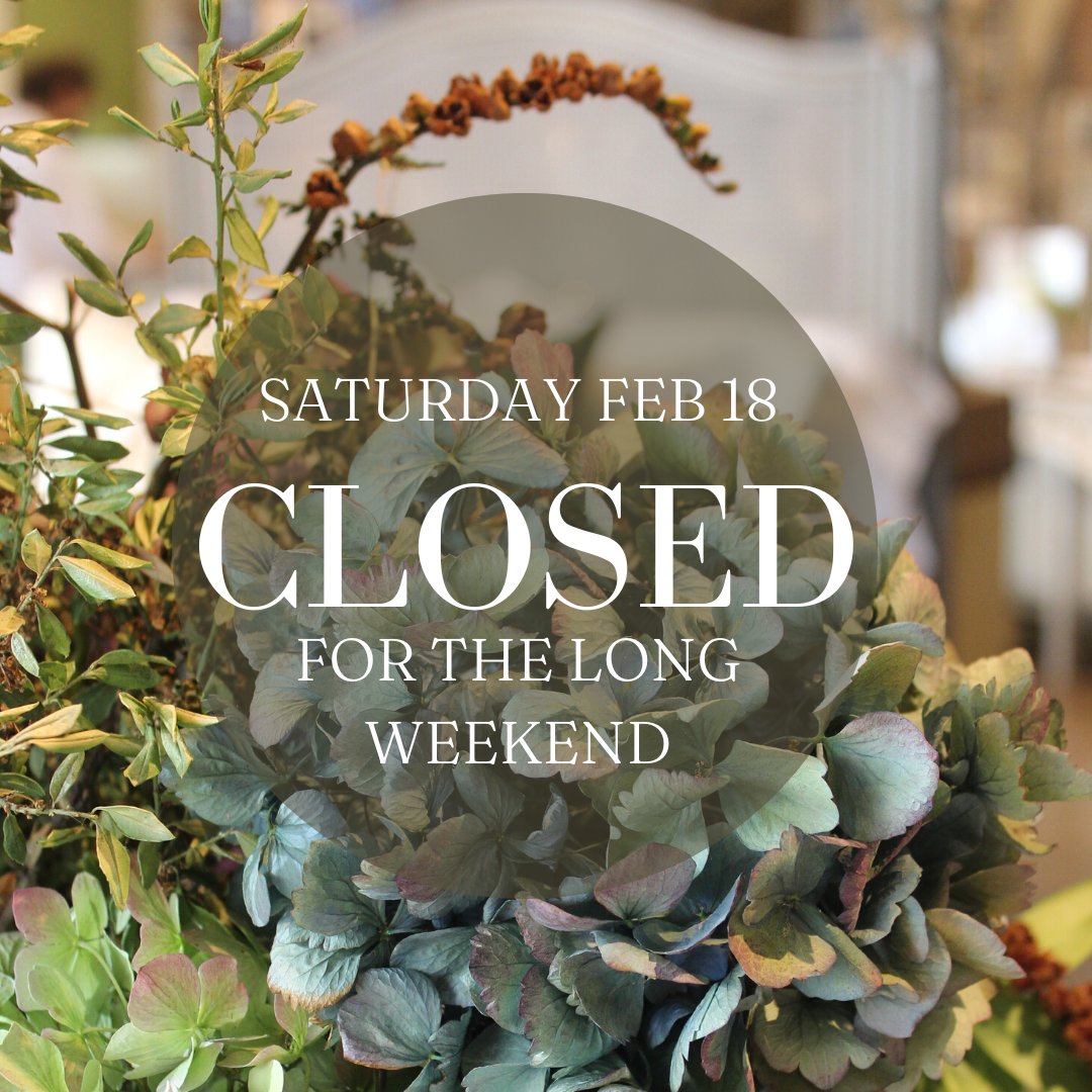 Fino Lino will be closed this Saturday, February 18th for the long weekend. We resume regular hours on Tuesday, February 21st. Have a great long weekend!