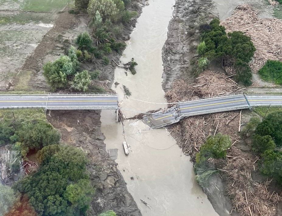 Huge landslips, bridges washed away – you name it, our teams are battling it to get communities and whānau reconnected. A huge mihi to you all - as well as your friends and loved ones who may also be affected by this week’s devastating events – kia māia, kia haumaru koutou katoa