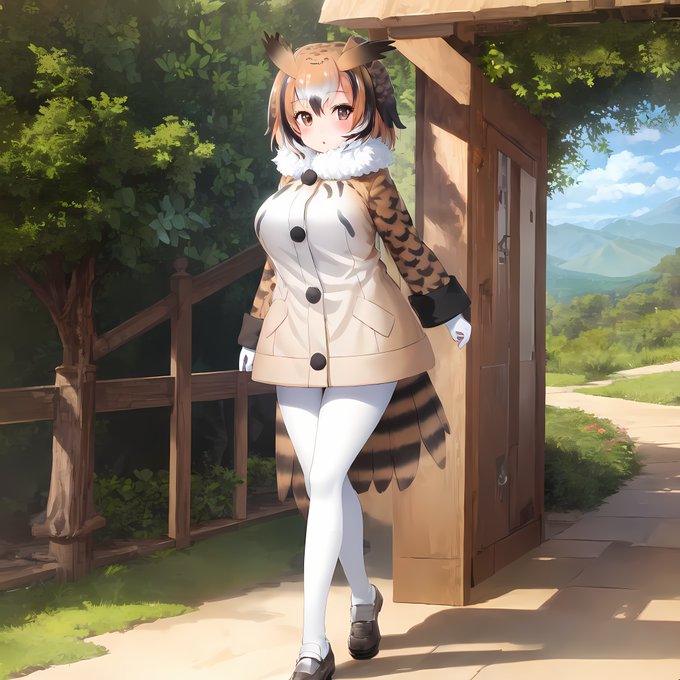 AI描きプログラムでワシミミズクを作ってみました🦉📖

#けものフレンズ
#stablediffusion 
#AIイラスト 