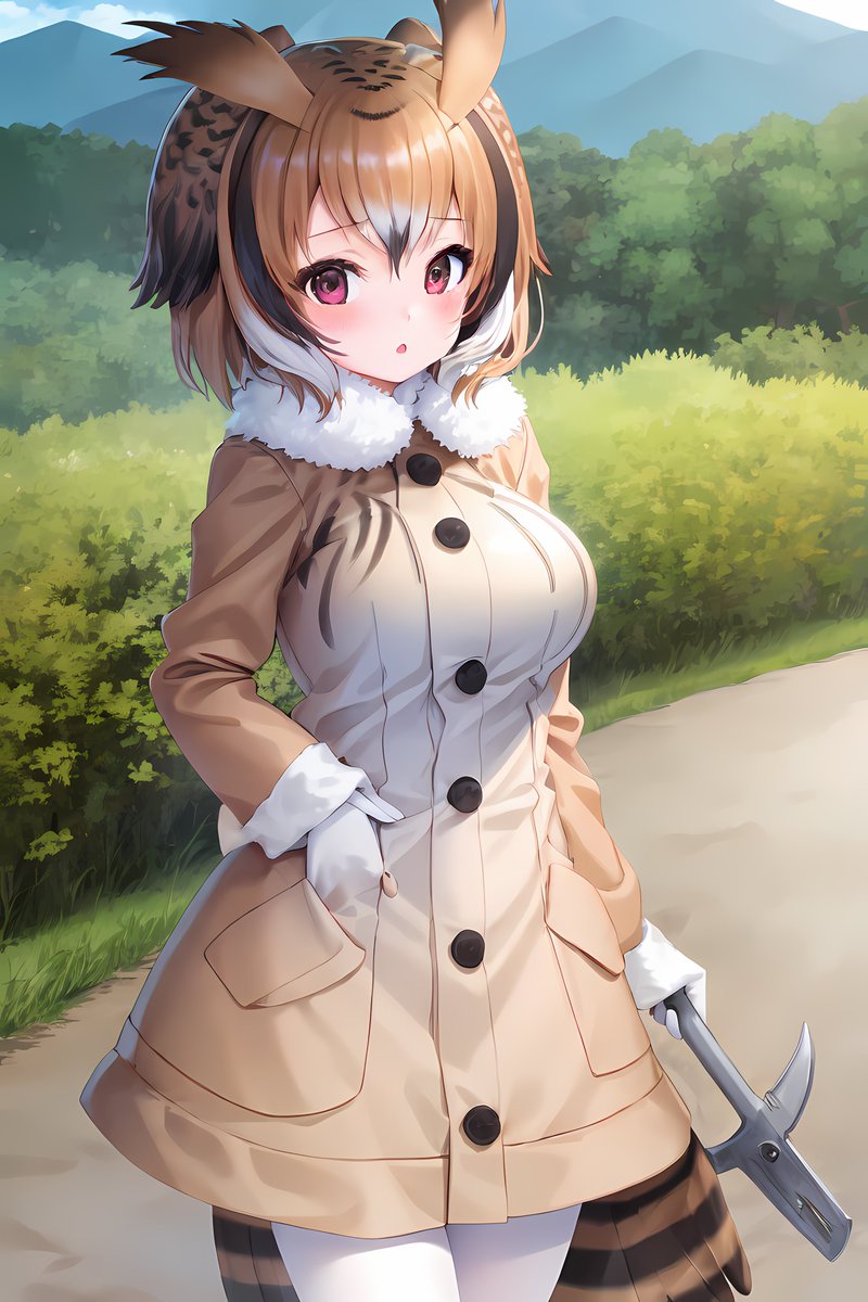 AI描きプログラムでワシミミズクを作ってみました🦉📖

#けものフレンズ
#stablediffusion 
#AIイラスト 