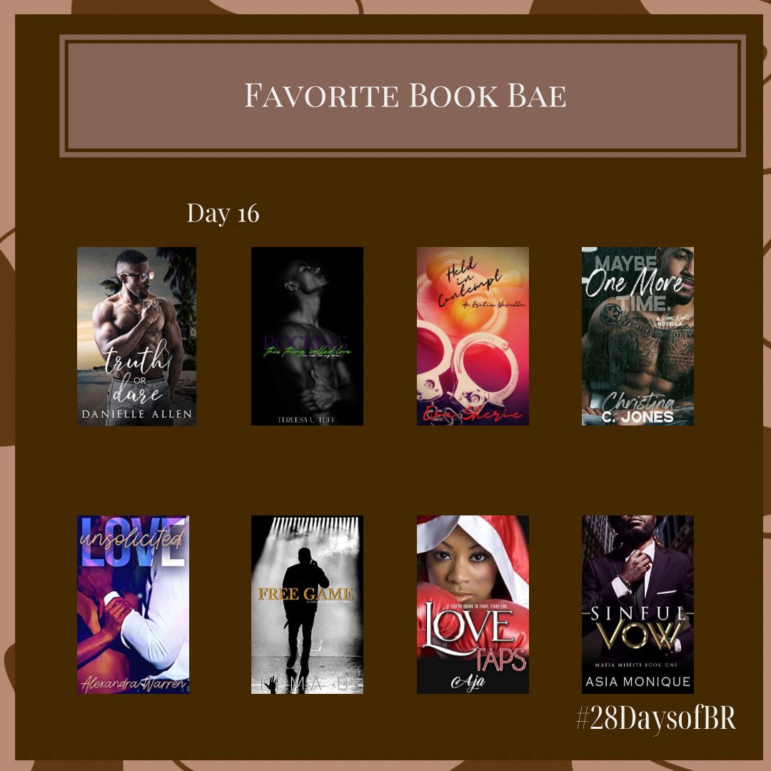<a href="/JaleesaReads/">JaleesaReads</a> know she wrong for this one! But I forged through… sorta. This ain’t even allum but all of these gave me, “Take me any time, any place” multiple times. 😮‍💨 #28DaysofBR #28DaysofBlackRomance