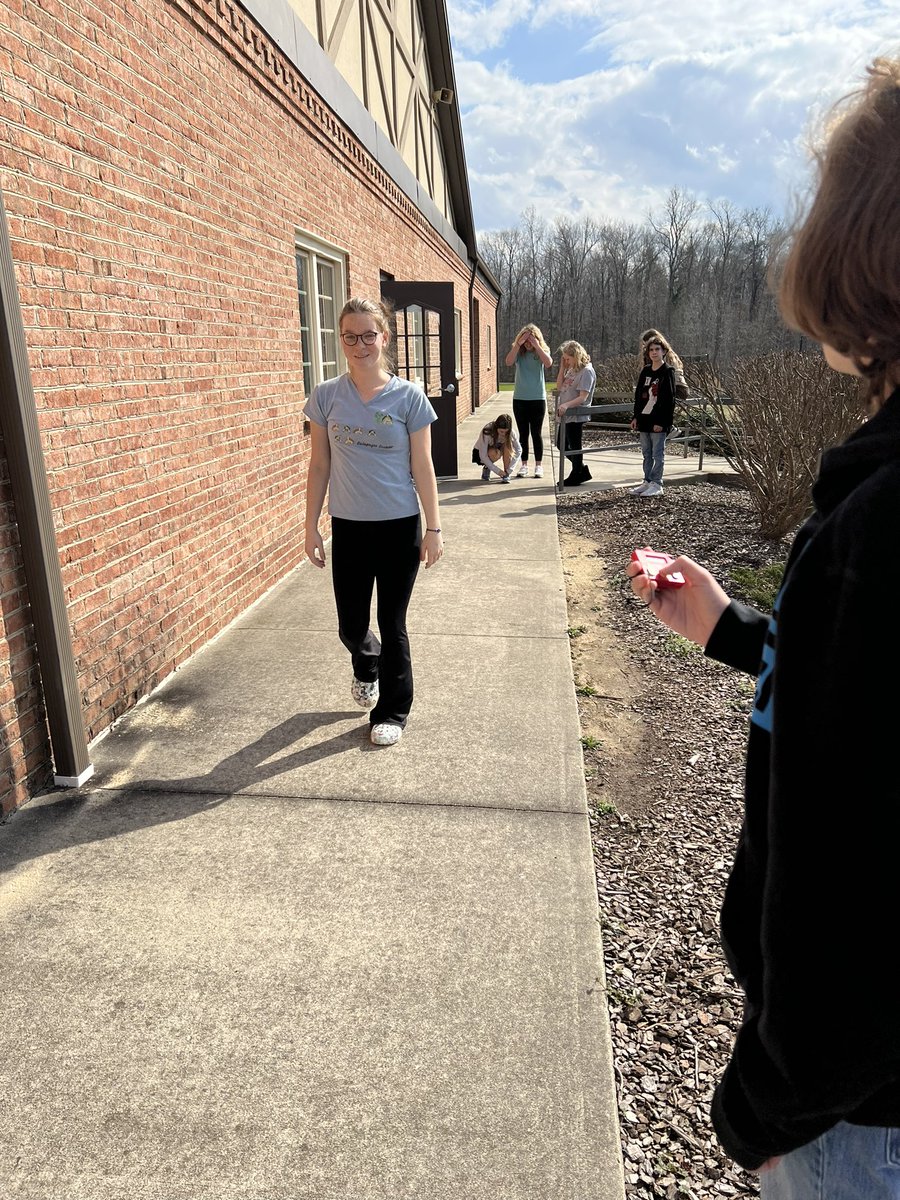 WCDS_Science's tweet photo. What a beautiful day for #WCDSGrade8 to be outside calculating their walking speeds as they move right along into physics for the rest of the year! https://t.co/6oAHnd6QGg