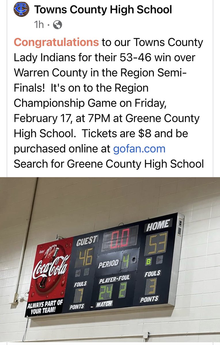 Towns County WBB (@townscountywbb) on Twitter photo 