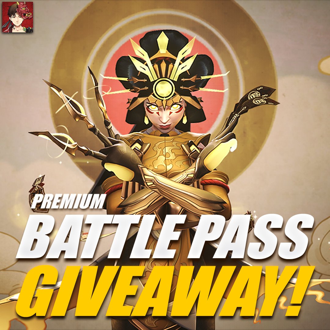 TheRealKenzo's tweet photo. 🎁Overwatch Season 3 Battle Pass Giveaway🎁

How to enter the #Giveaway :
👹Follow @TheRealKenzo 
👹Like + Retweet this post
👹Comment your main in overwatch 2

🗓️Will pick a winner on feb 20th! https://t.co/ch9eio9pQH