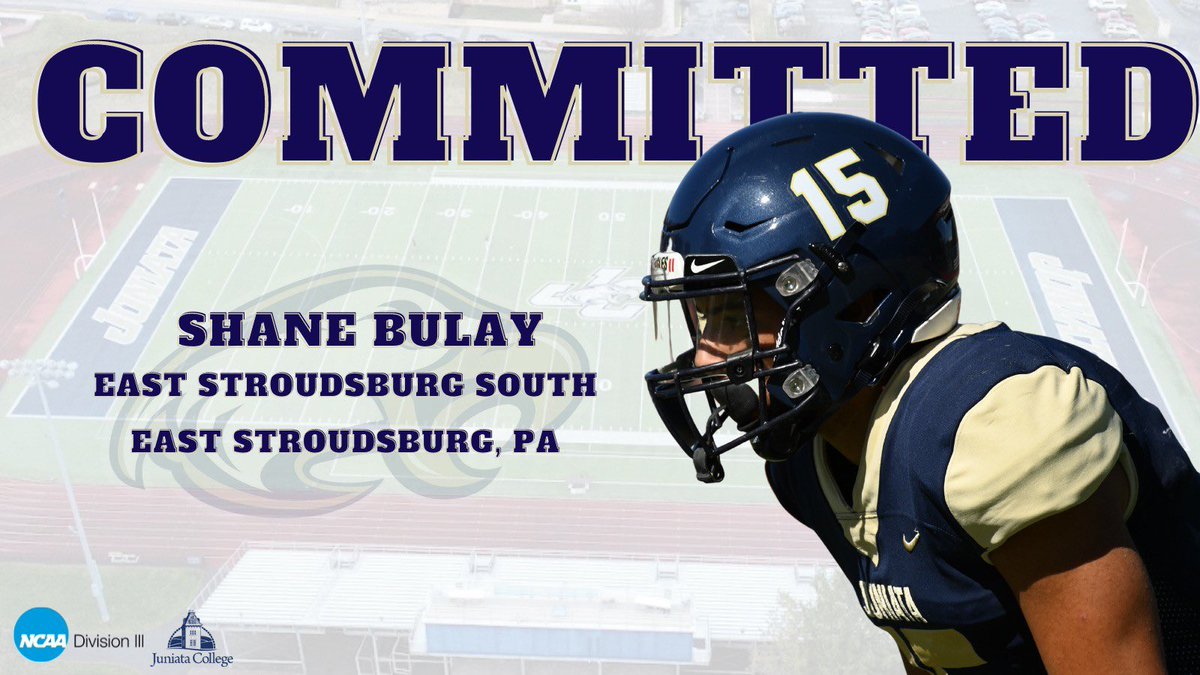 Proud to announce my commitment to Juniata College!! Excited for this next chapter in my life as I continue my football career. Thank you to my family, coaches, teammates, friends, and mentors for helping me throughout the process.